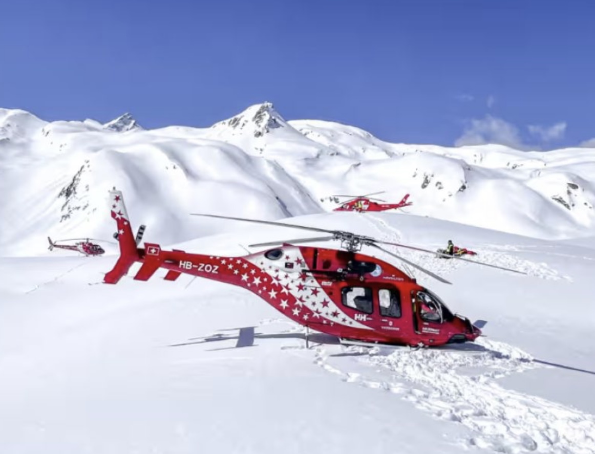 Tre të vdekur nga rrëzimi i një helikopteri në Alpet e Zvicrës