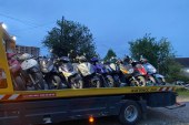 Policia e Gjakovës konfiskon 70 motoçikleta për tre ditë, shkak kundërvajtjet në trafik