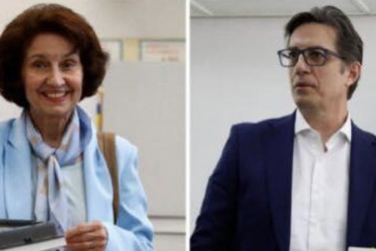 Zgjedhjet për president të Maqedonisë, Siljanovska në epërsi të madhe ndaj Pendarovskit