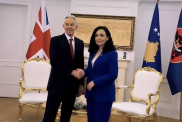 Blair: Sot jam këtu për ta përgëzuar popullin e Kosovës, mezi pres t’ju shoh në familjen evropiane