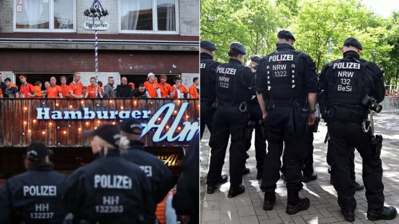 Incident në Hamburg, policia qëllon një person i cili kërcënoi tifozët me sopatë