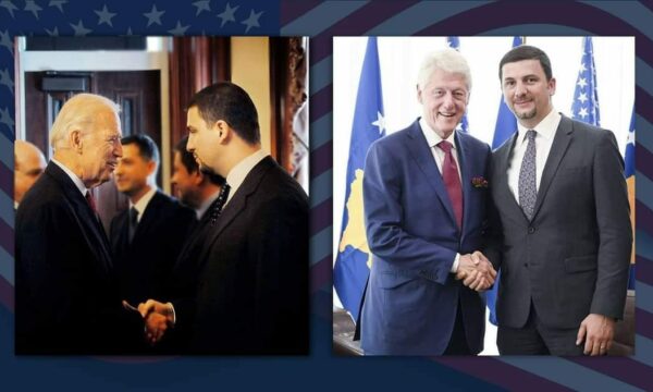 Memli Krasniqi uron 4 korrikun, poston fotografi me Joe Biden dhe Bill Clinton