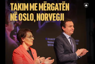 Albin Kurti e Gërvalla nisin fushatën në Oslo, Norvegji