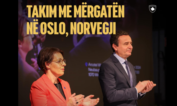 Albin Kurti e Gërvalla nisin fushatën në Oslo, Norvegji