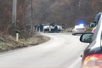 Aksidentohet një veturë e policisë në veri