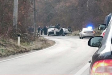 Aksidentohet një veturë e policisë në veri