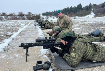 Forcat e Armatosura Turke trajnojnë ushtarët e Kosovës