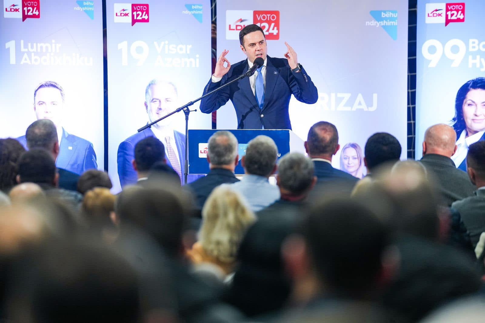 Lumir Abdixhiku sot mban tubimin elektoral në Pejë
