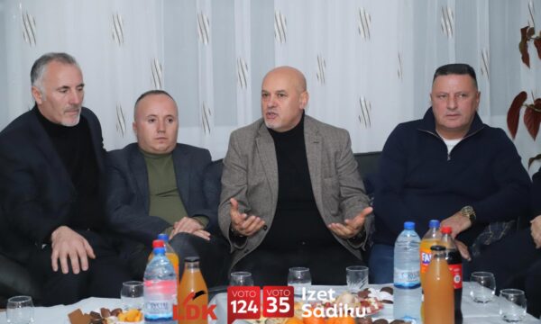 Sadiku: Përkrahja që po merr LDK nga qytetarët është e jashtëzakonshme, fitorja është afër