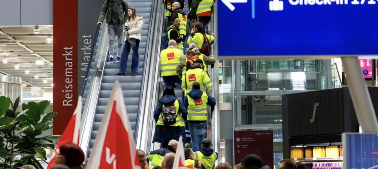 Punëtorët e 13 aeroporteve në Gjermani futen në grevë