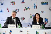 Osmani bashkë ne kryeministrin e Kroacisë kryesojnë tryezen e liderëve në Tiranë