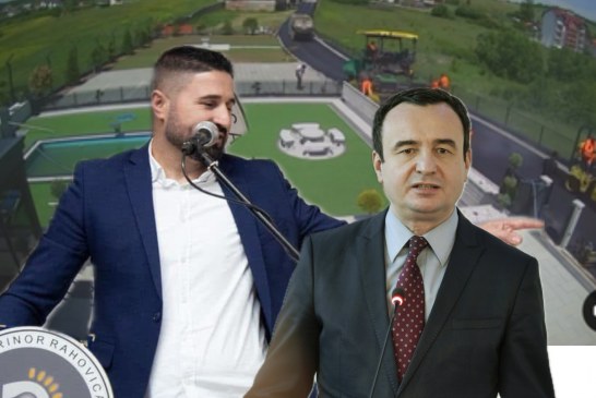 Alfred Dibrani nuk pret Qeverinë – e shtron vetë asfaltin!