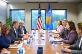 Presidentja Osmani në SHBA pritet nga delegacioni i Kongresit