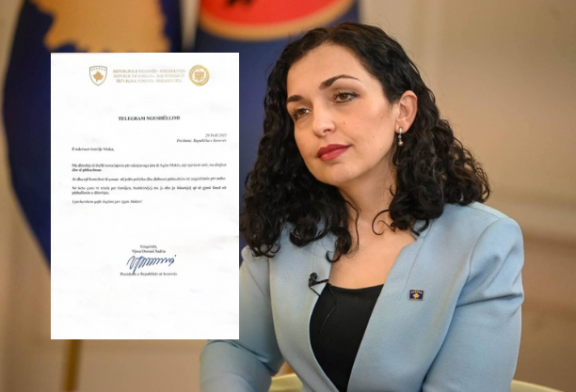 Presidentja Osmani u dërgon telegram ngushëllimi familjes Maka: Agimi ishte i çmuar në jetën politike dhe dëshmoi përkushtim ndaj atdheut