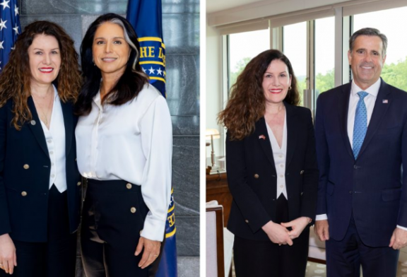 Vlora Hyseni takohet me Drejtorin e CIA’s dhe Gabbard
